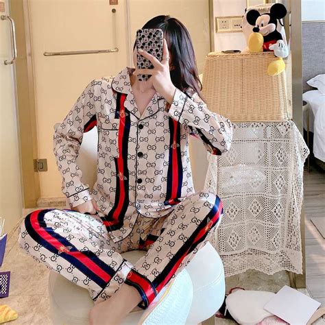 gucci pyjama set women's|gucci undergarments.